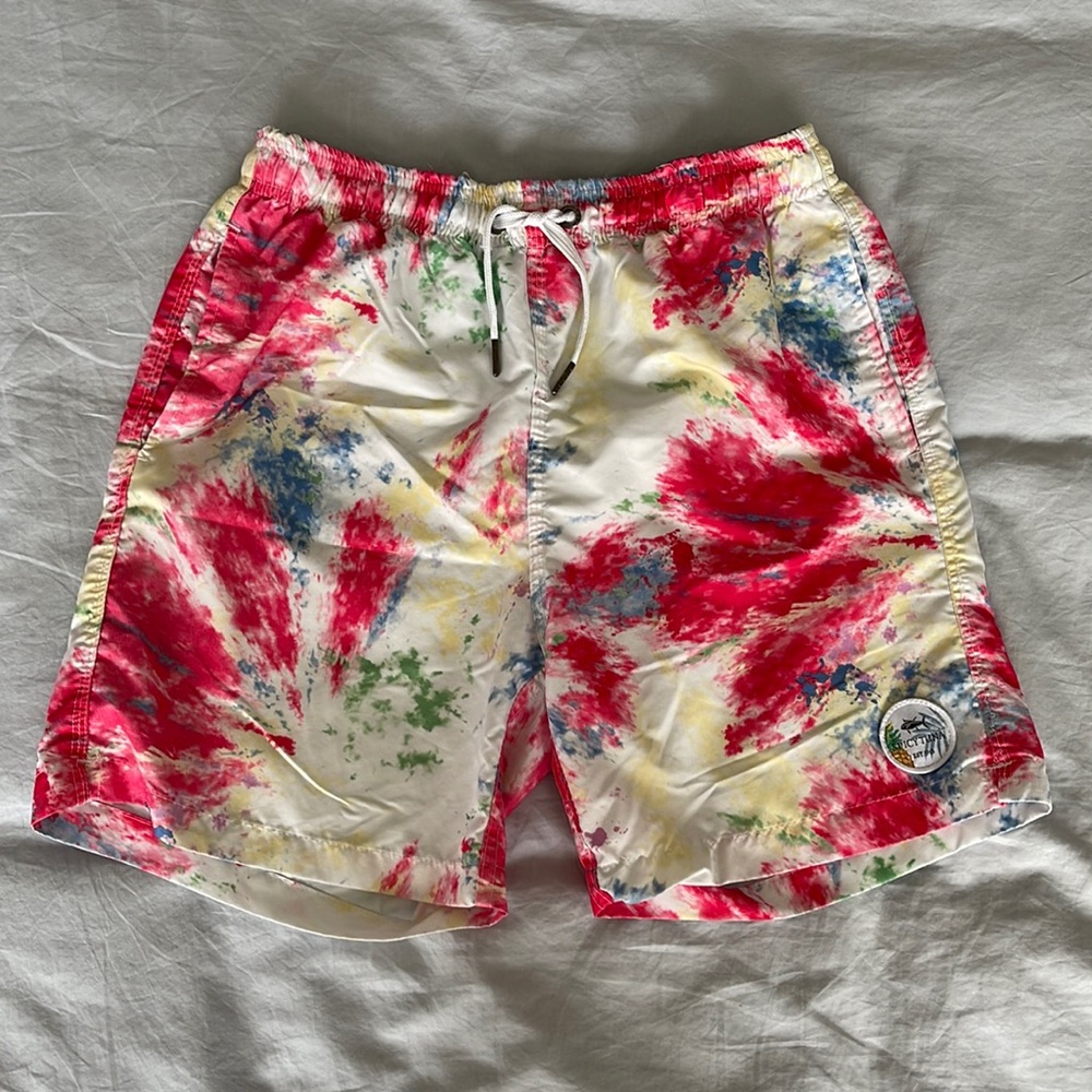Tie-Dye Swim Trunks